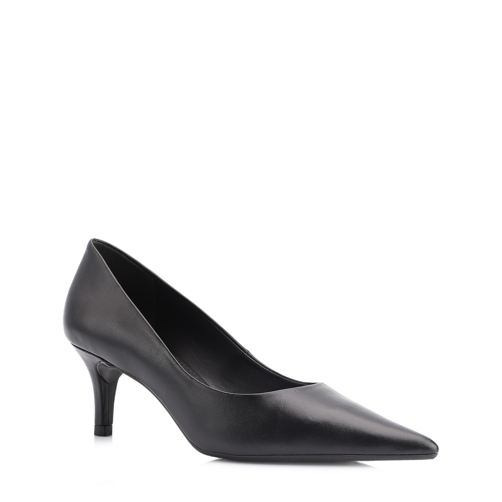 Scarpin Couro Preto