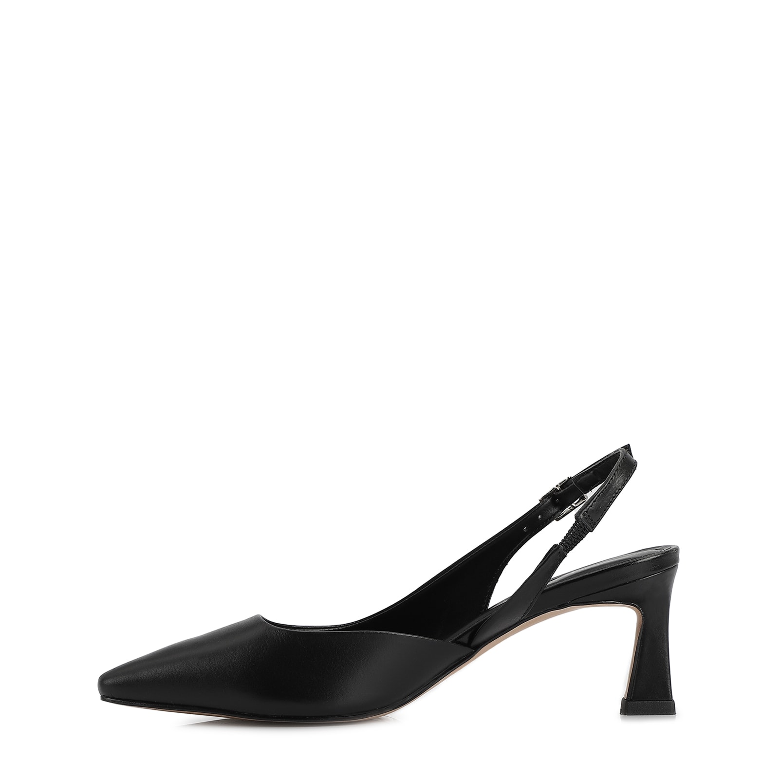 Scarpin Couro Preto