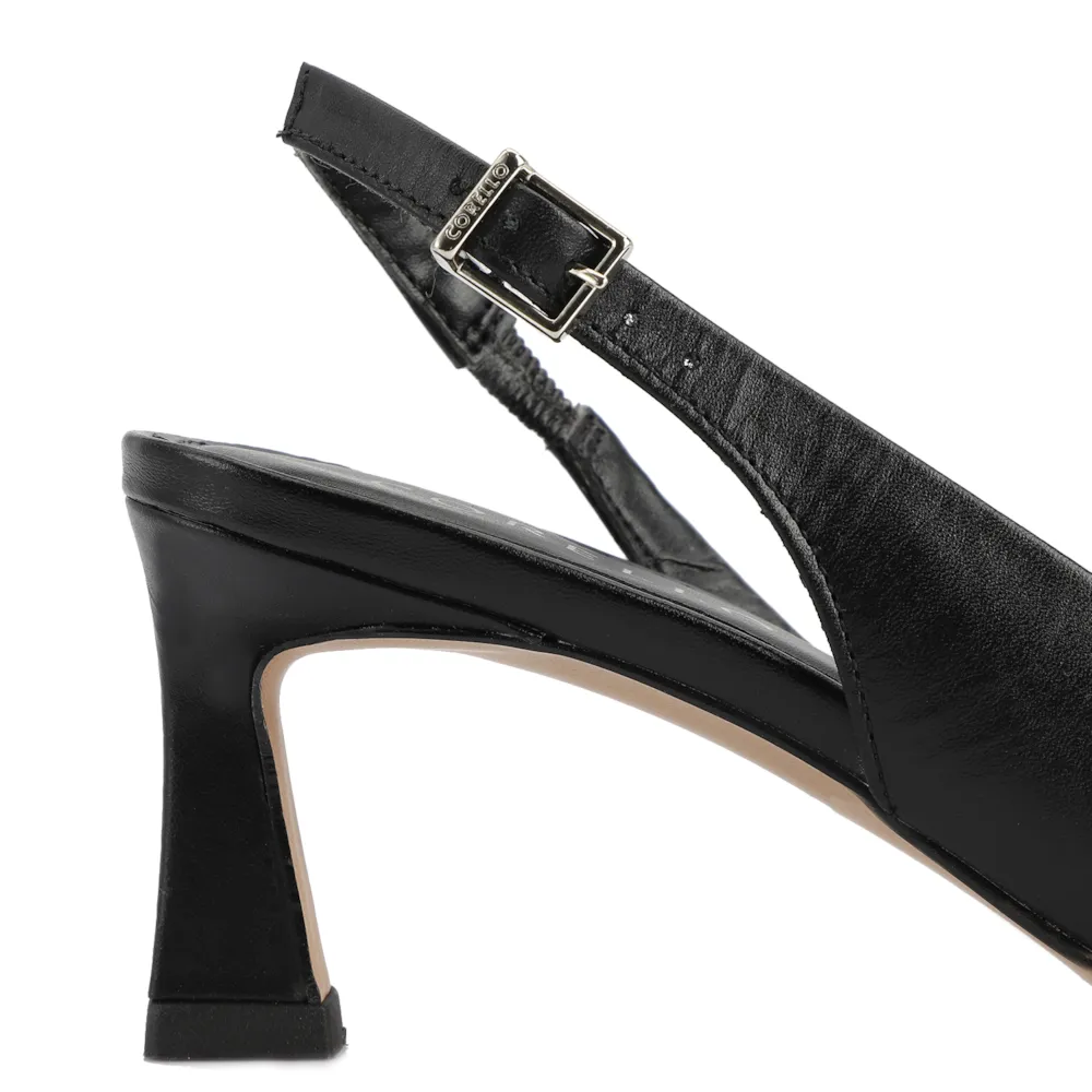 Scarpin Couro Preto - imagem 7