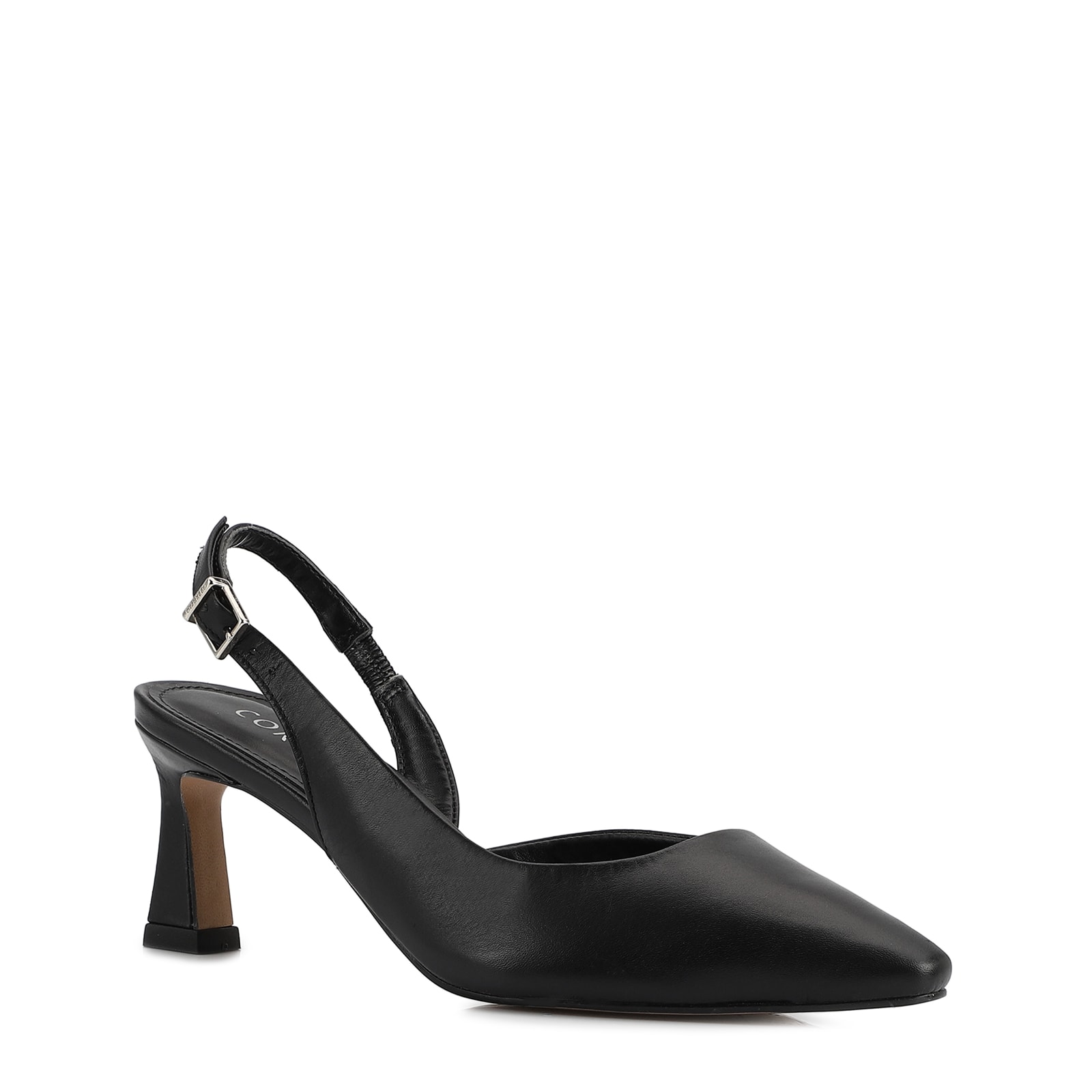 Scarpin Couro Preto