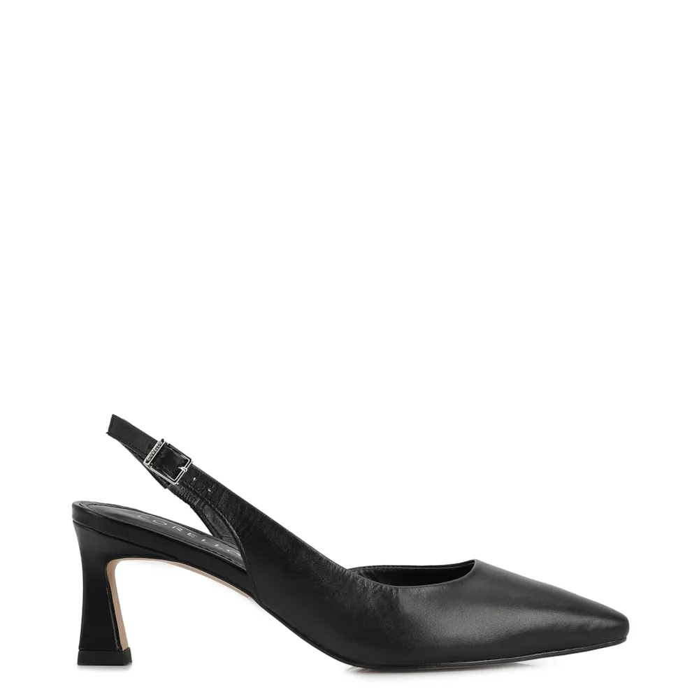 Scarpin Couro Preto - imagem 2
