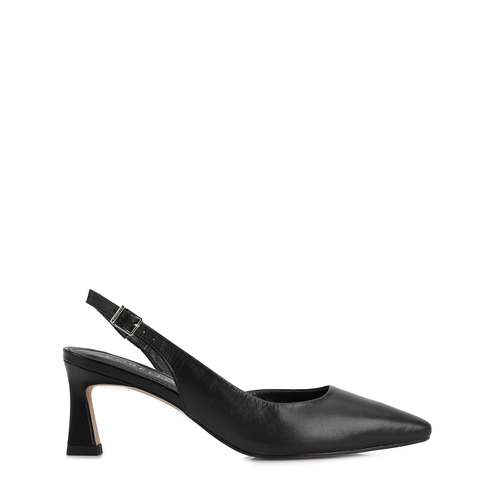 Scarpin Couro Preto