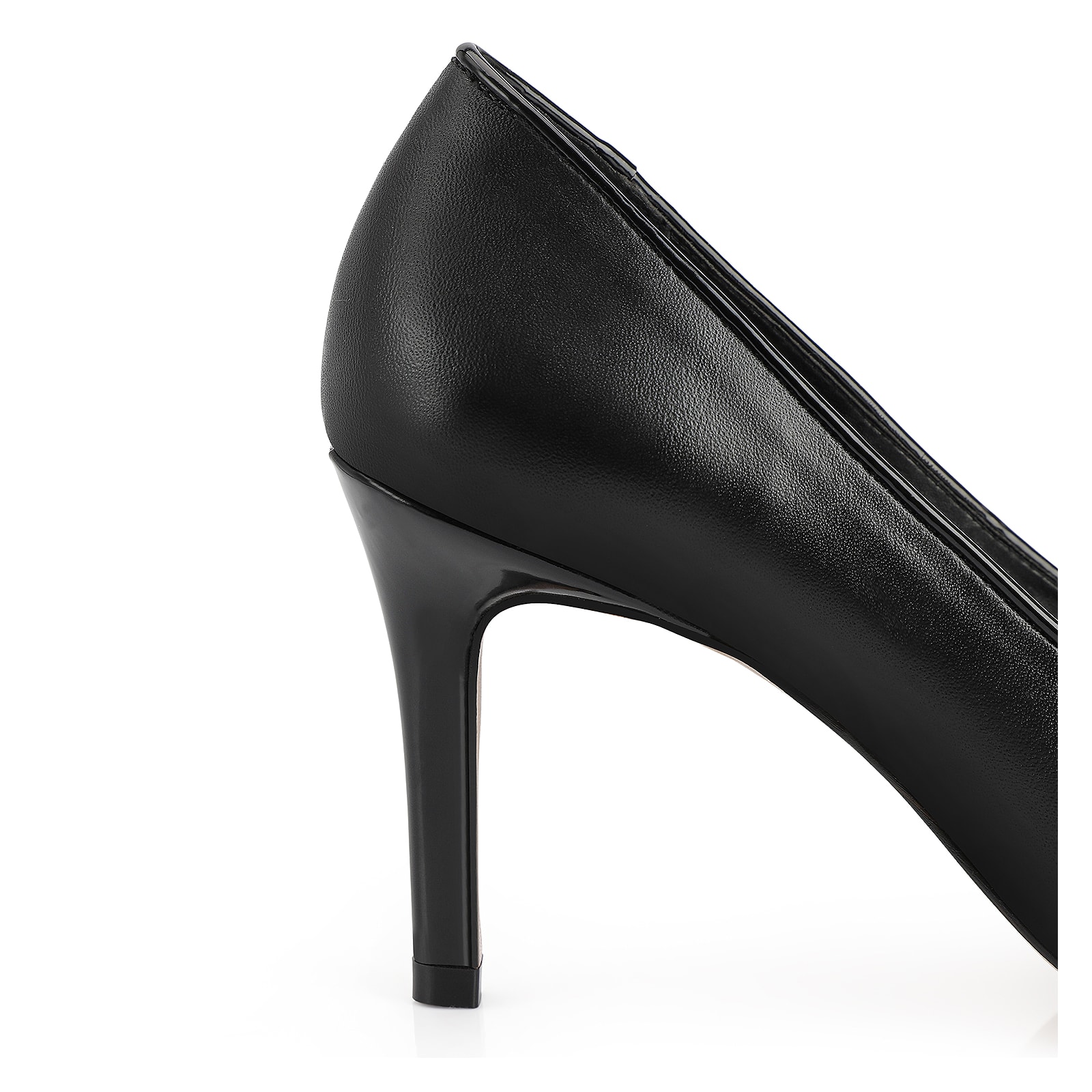 Scarpin Couro Preto