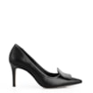 Scarpin Couro Preto - imagem 2