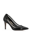 Scarpin Couro Preto - imagem 1