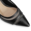 Scarpin Couro Preto - imagem 7