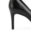 Scarpin Couro Preto - imagem 8