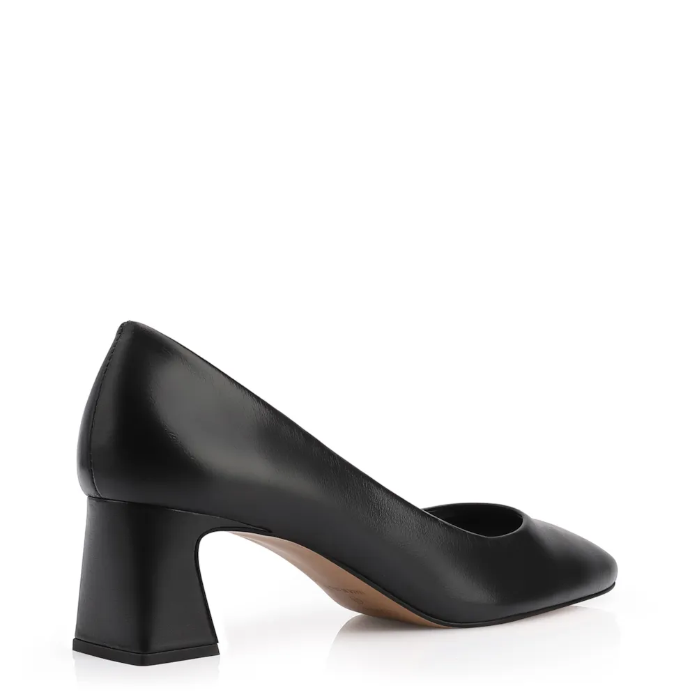 Scarpin Couro Preto - imagem 3