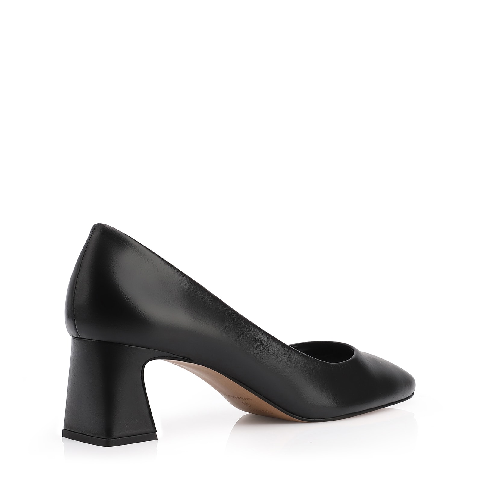 Scarpin Couro Preto