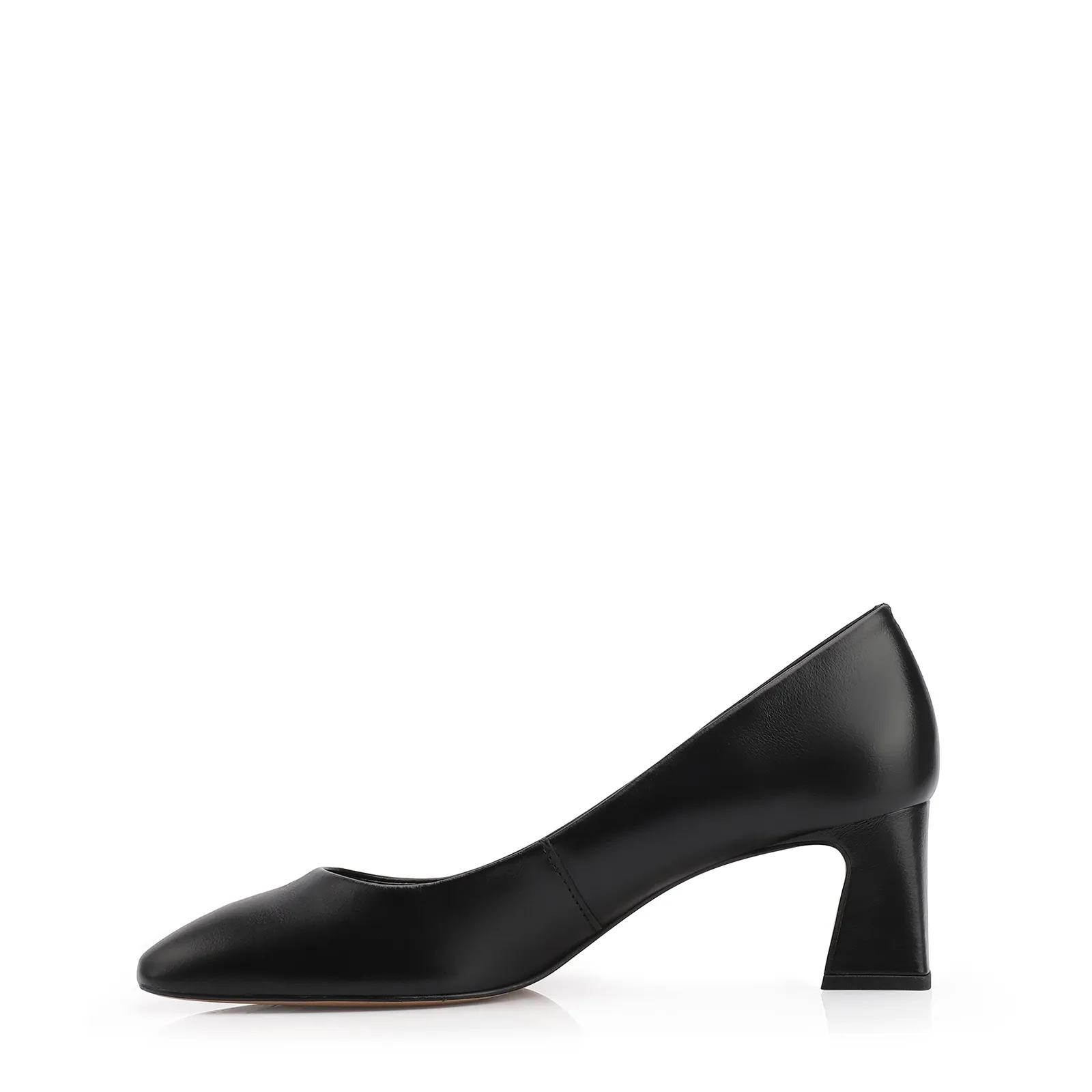Scarpin Couro Preto