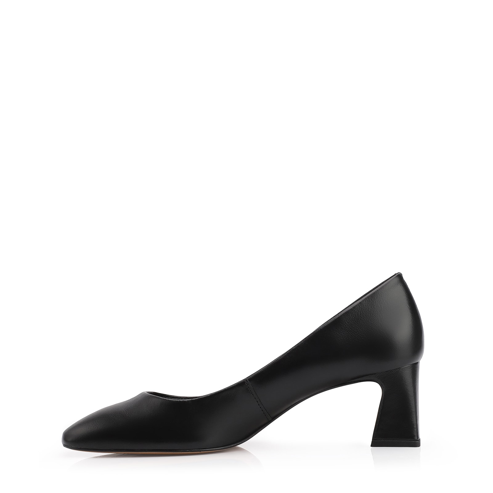 Scarpin Couro Preto