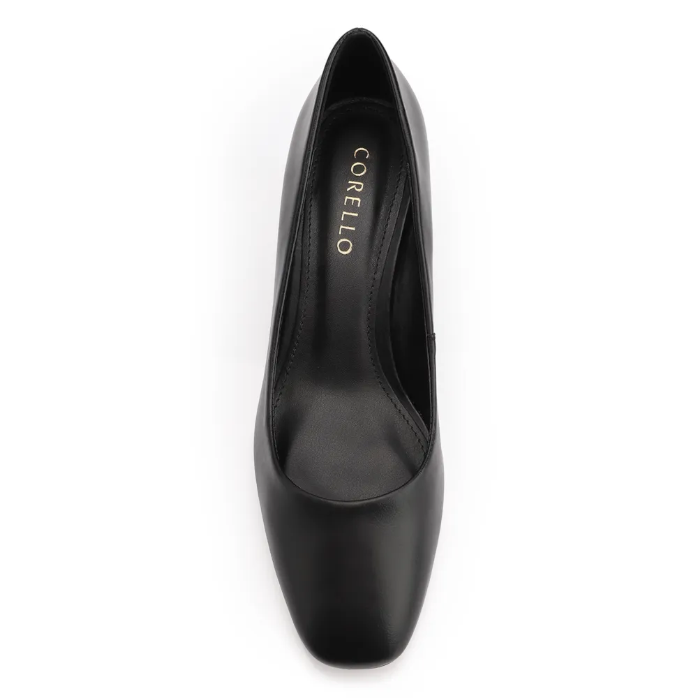 Scarpin Couro Preto - imagem 5