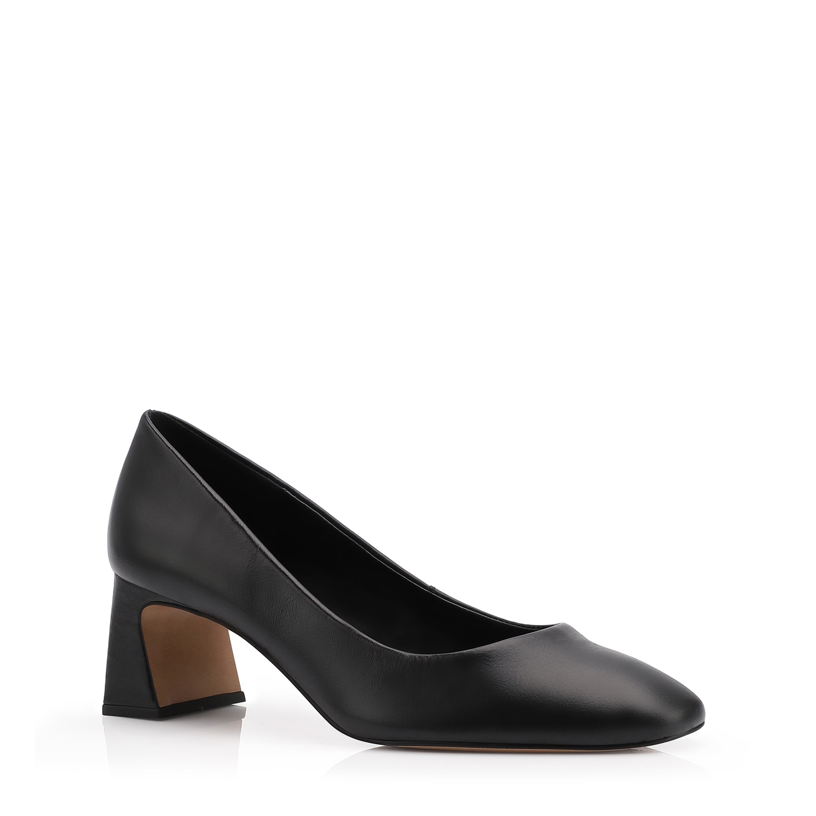 Scarpin Couro Preto