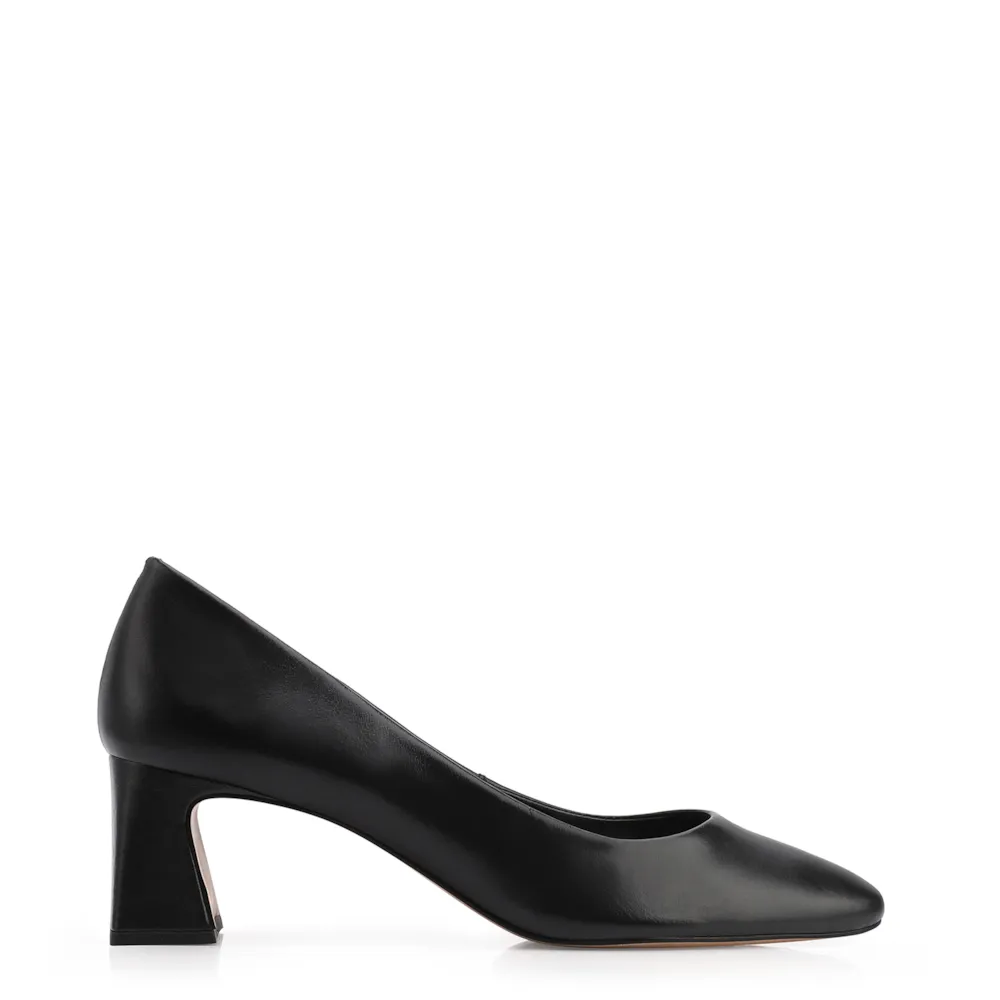 Scarpin Couro Preto - imagem 2
