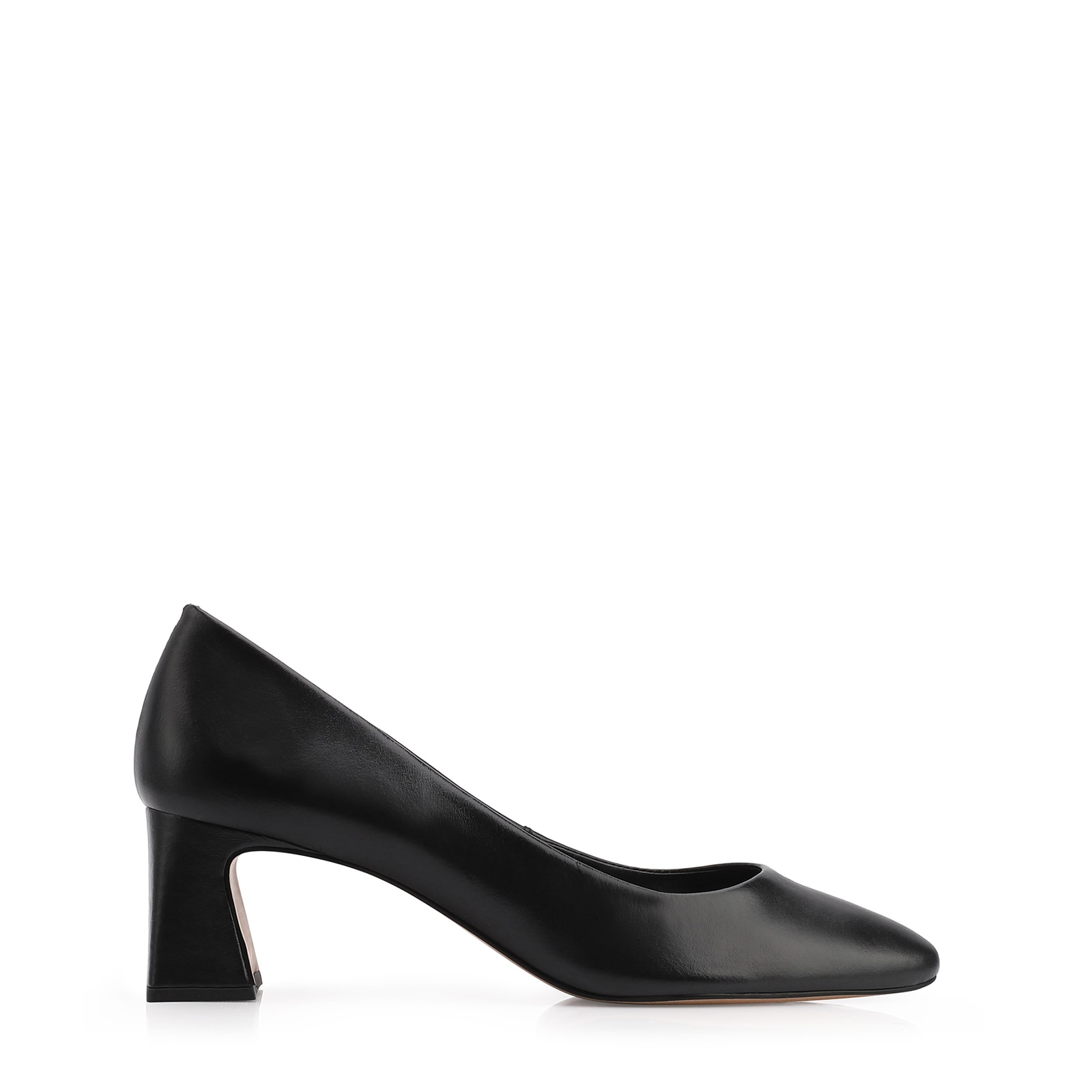 Scarpin Couro Preto