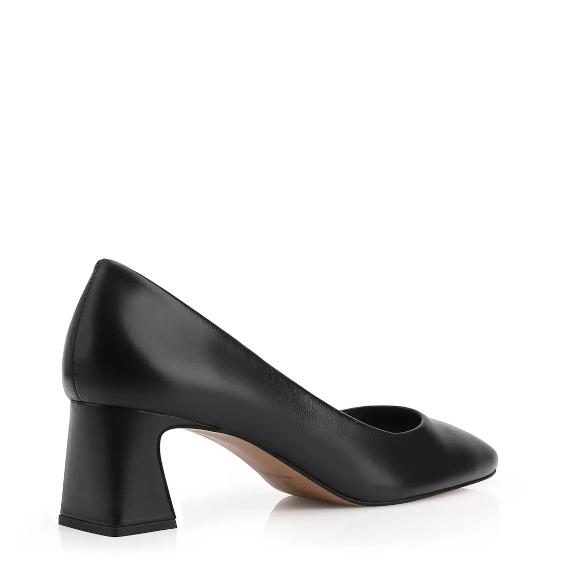 Scarpin Couro Preto - foto 3