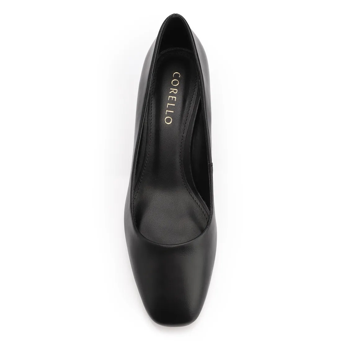 Scarpin Couro Preto - foto 5