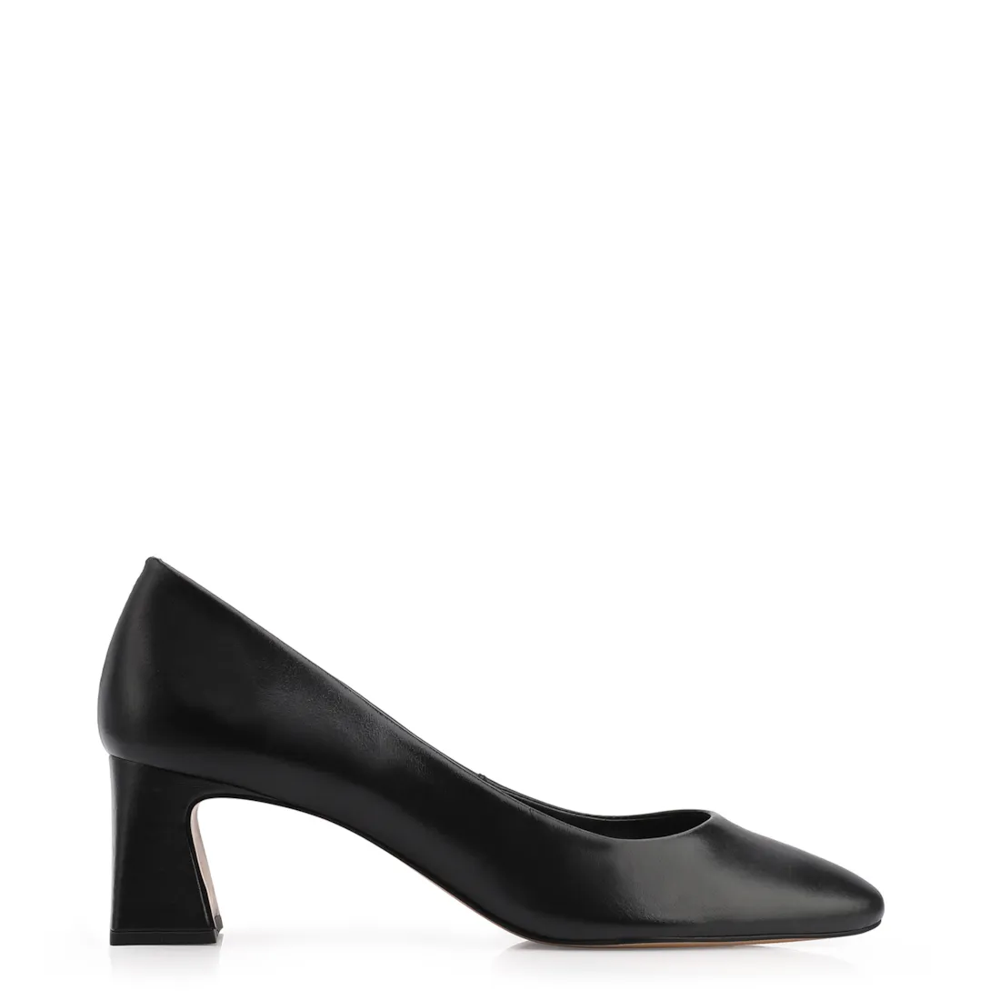 Scarpin Couro Preto - foto 2