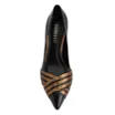 Scarpin Couro Preto/Alt Bronze - imagem 5