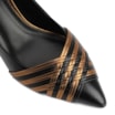 Scarpin Couro Preto/Alt Bronze - imagem 6
