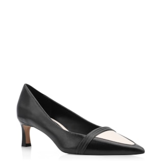Couro Preto/Alt Off White