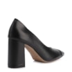 Scarpin Couro Preto/Alt Verniz Preto - imagem 4