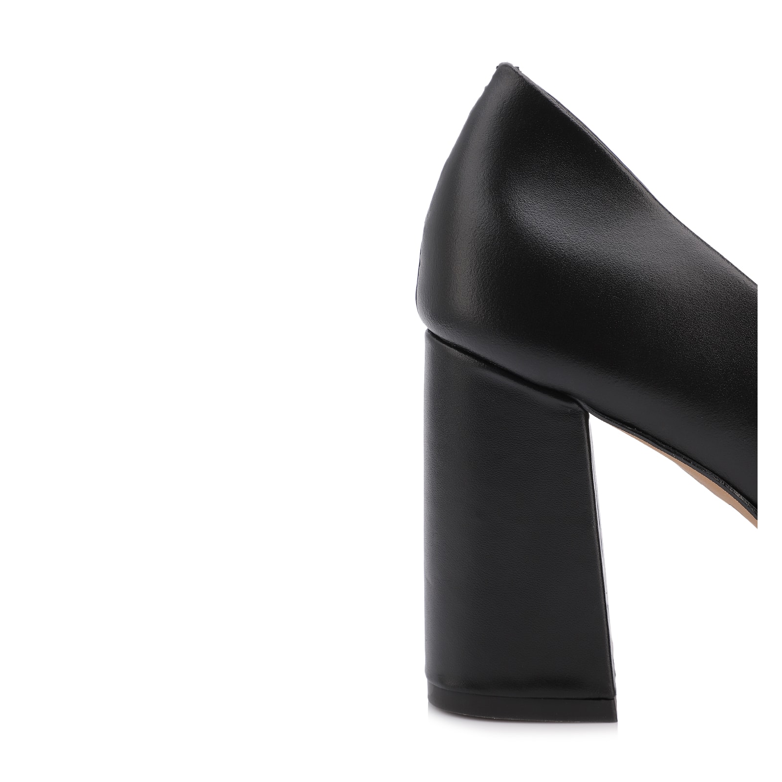Scarpin Couro Preto/Alt Verniz Preto