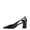 Scarpin Couro Preto/Alt Verniz Preto - imagem 4
