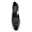 Scarpin Couro Preto/Alt Verniz Preto - imagem 5