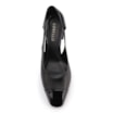 Scarpin Couro Preto/Alt Verniz Preto - imagem 5