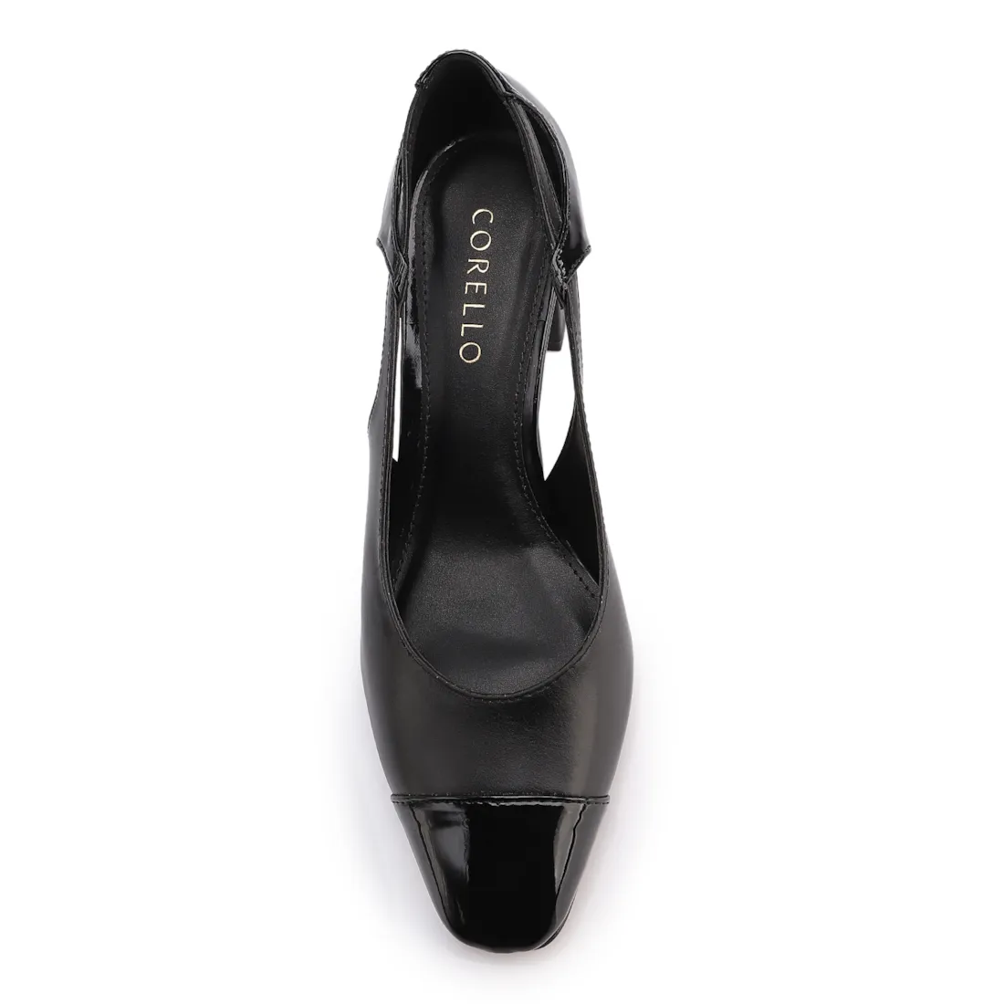 Scarpin Couro Preto/Alt Verniz Preto - foto 5