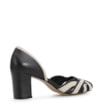 Scarpin Couro Preto/Bege - imagem 3