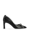 Scarpin Couro Preto/Off White - imagem 3