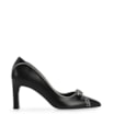 Scarpin Couro Preto/Off White - imagem 3
