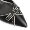 Scarpin Couro Preto/Off White - imagem 7