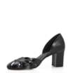 Scarpin Couro Preto/Verniz Preto - imagem 4