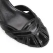 Scarpin Couro Preto/Verniz Preto - imagem 6