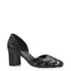 Scarpin Couro Preto/Verniz Preto - imagem 1
