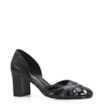 Scarpin Couro Preto/Verniz Preto - imagem 1