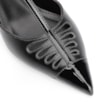 Scarpin Couro Preto/Verniz Preto - imagem 6