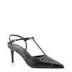 Scarpin Couro Preto/Verniz Preto - imagem 1