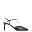 Scarpin Couro Preto/Verniz Preto - imagem 2