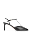 Scarpin Couro Preto/Verniz Preto - imagem 2
