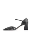 Scarpin Couro Preto/Verniz Preto - imagem 4