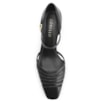 Scarpin Couro Preto/Verniz Preto - imagem 5