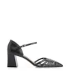 Scarpin Couro Preto/Verniz Preto - imagem 2