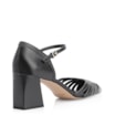 Scarpin Couro Preto/Verniz Preto - imagem 3