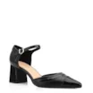 Scarpin Couro Preto/Verniz Preto - imagem 1