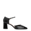 Scarpin Couro Preto/Verniz Preto - imagem 2