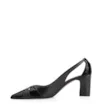 Scarpin Couro Preto/Verniz Preto - imagem 4